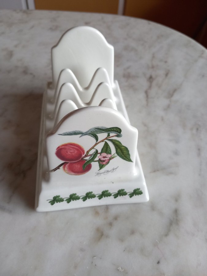 Portmeirion Pomona Porcelain Toast Rack.