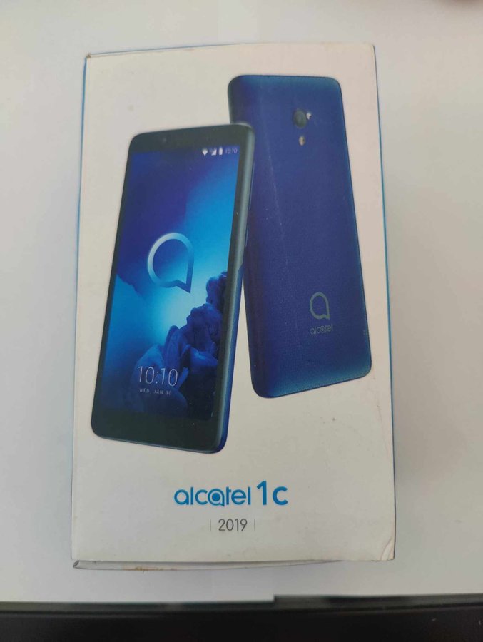 Helt ny Alcatel 1c 2019 Dual sim Volcano Black färg