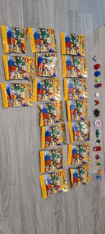 Lego 71021 minifigur serie 18 col komplett