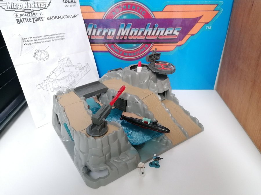 Micro machines / mikro maskiner playsets + ubåd