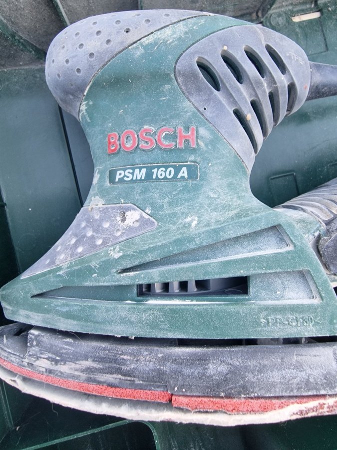 Bosch PSM 160 A Excenterslipp med slipppapper