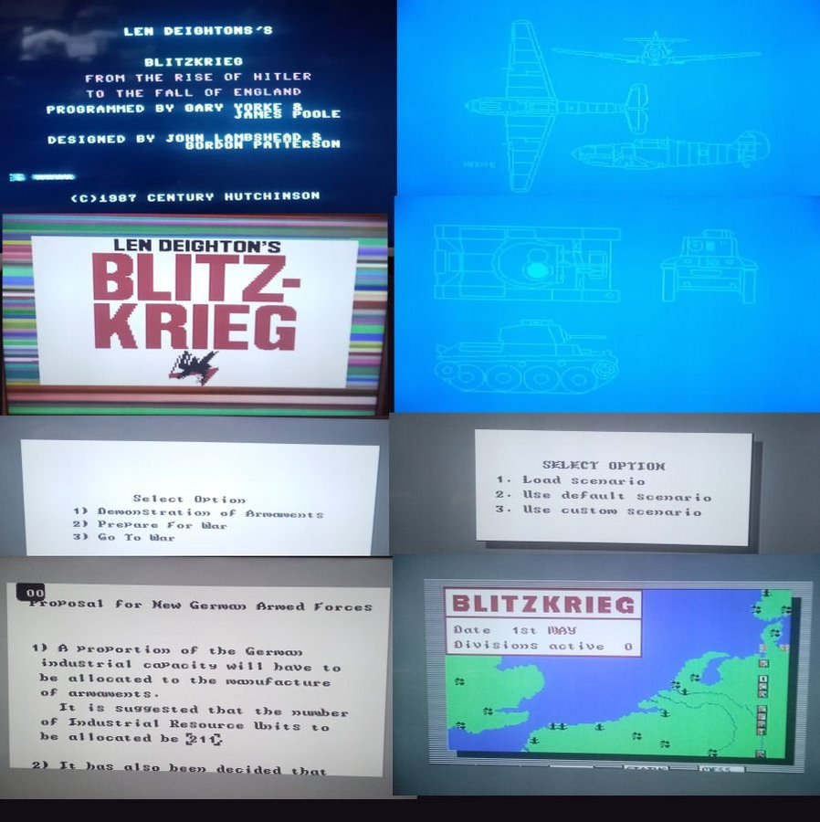 Blitz-Krieg (ECP - Ariolasoft) ->TESTAD<- Commodore 64 / C64 Spel