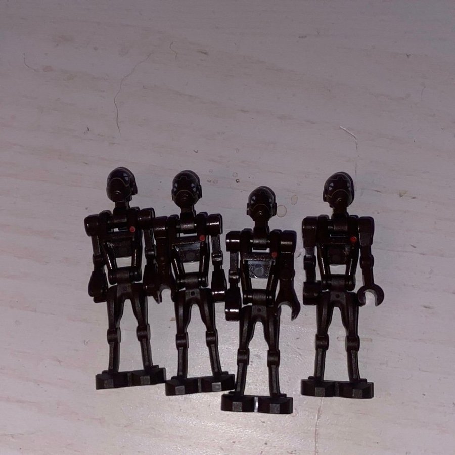 4 st LEGO Star Wars figurer