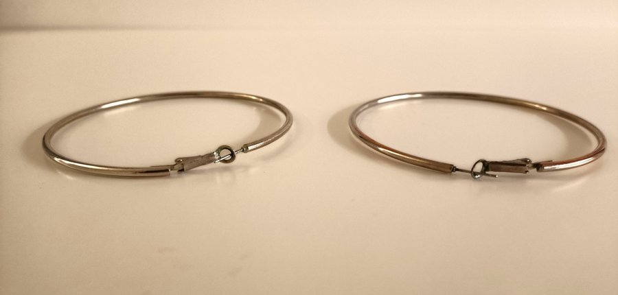 Två Hoops örhängen (Two Hoops Earrings )