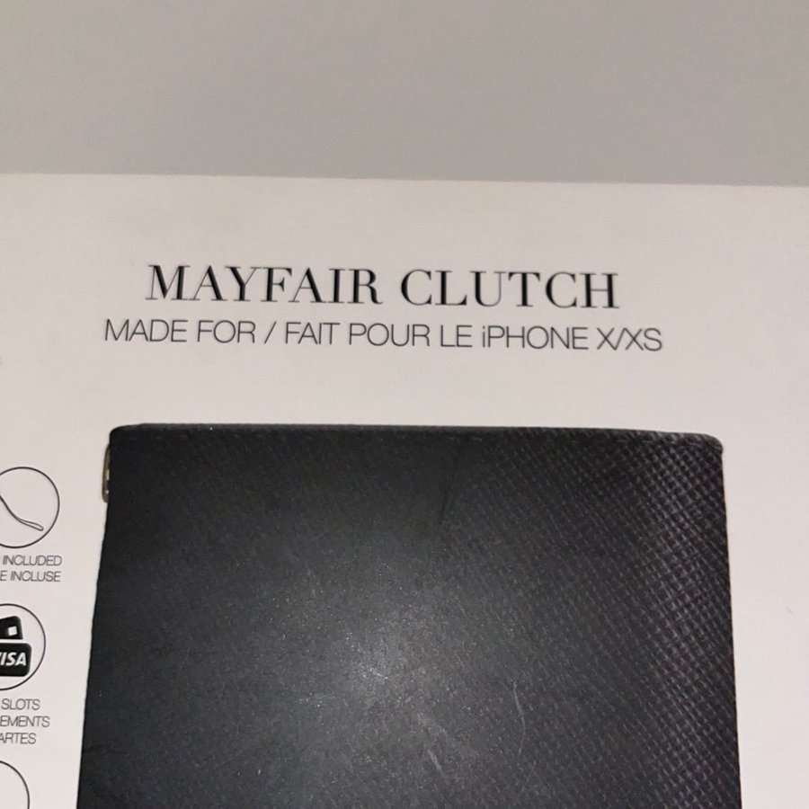 Ideal of Sweden Mayfair Clutch iPhone XS NYTT