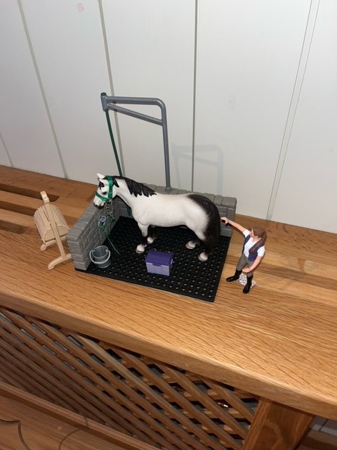 Schleich Häst med tillbehör