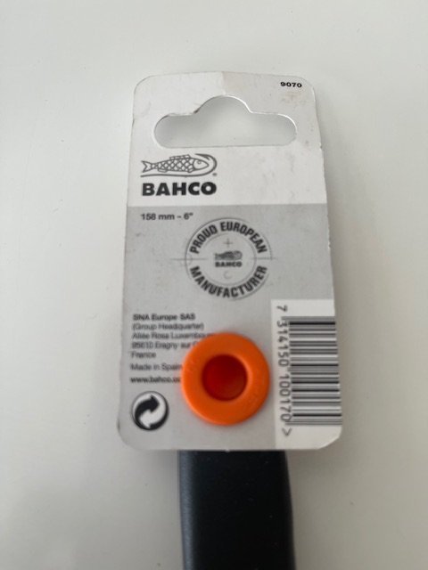 Bahco 9070 justerbar skiftnyckel 158 mm