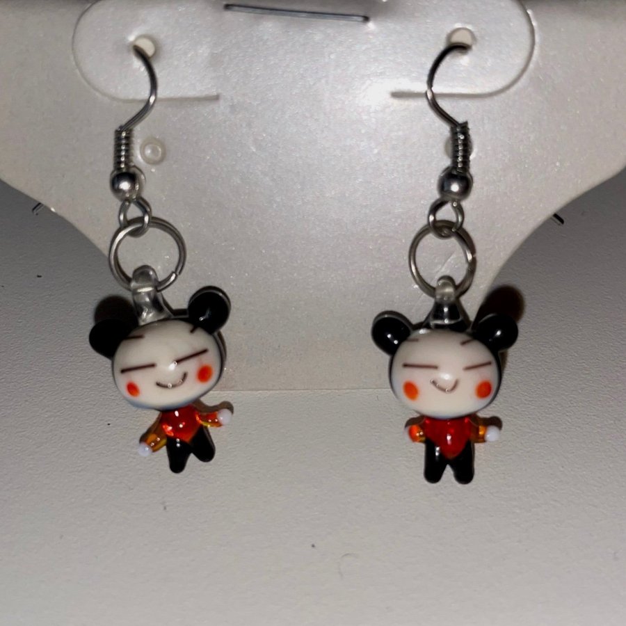 Pucca örhängen aesthetic Japanese unique earrings !