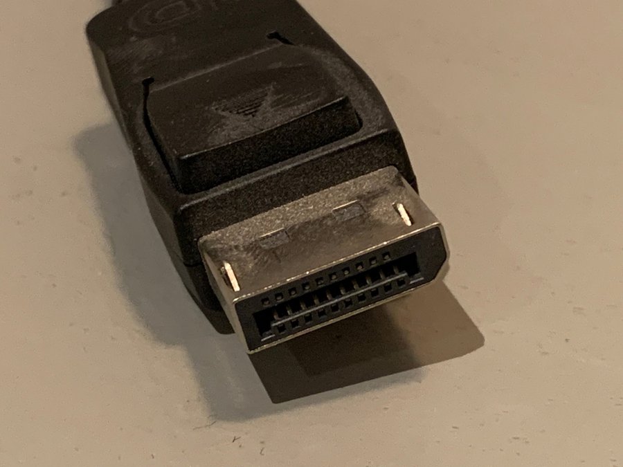 DisplayPort till DVI-D kabel