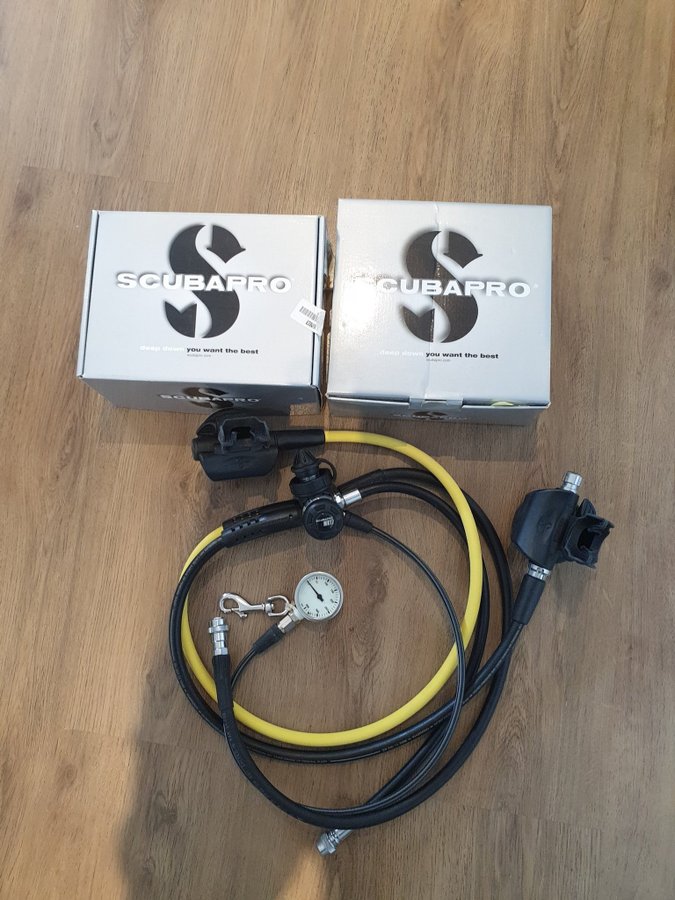 Scubapro MK17 DIN 300/G250 + R195 Octopus