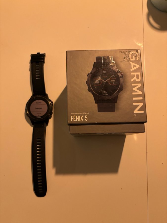 Garmin Fenix 5 - GPS-klocka