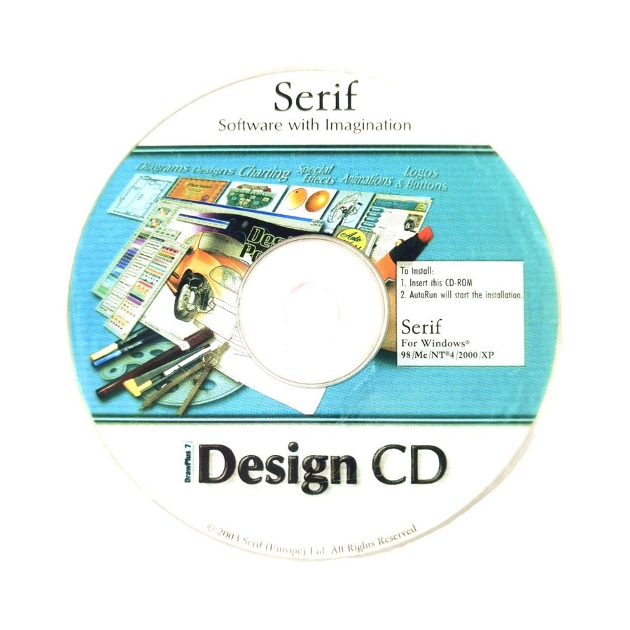 DrawPlus 7 - Design CD (DISC ONLY)