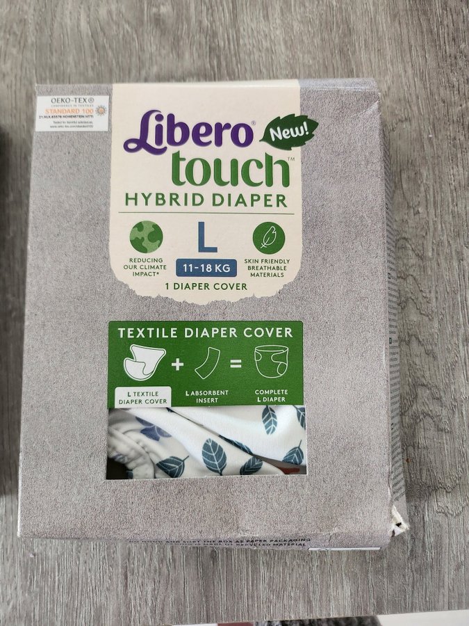 Libero touch hybrid diaper textilbyxa