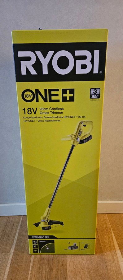 Ryobi 18V ONE+ 23cm Sladdlös Grästrimmer