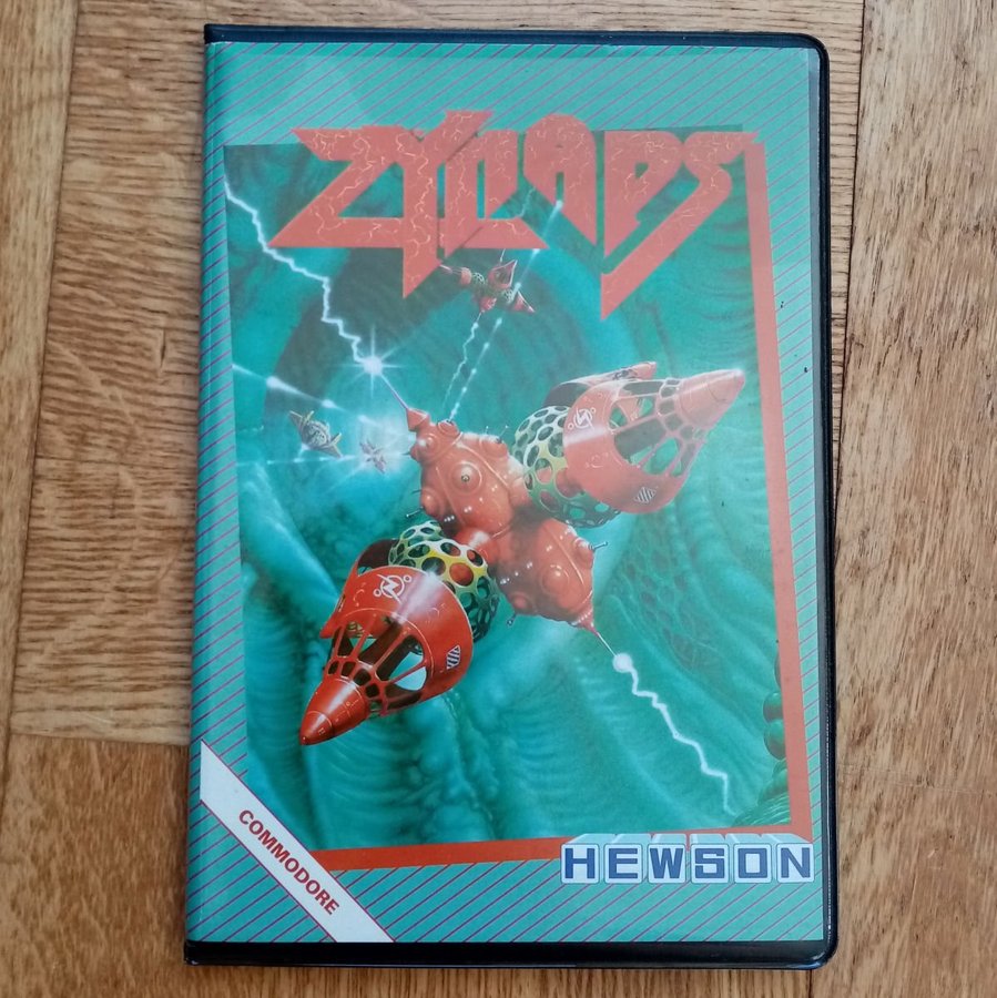 Zynaps (Hewson Consultants) Disk ->TESTAD<- Commodore 64 / C64 Spel