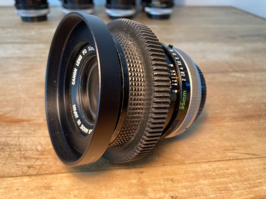 Canon FD 35 f2 SSC Concave / Konkav