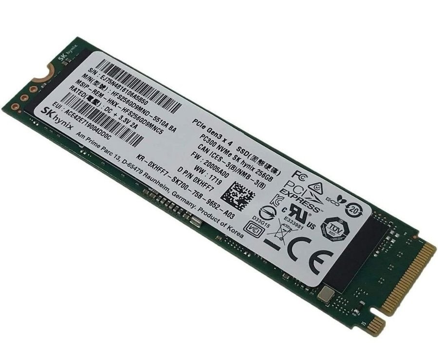 Blandade märken, 2x 256GB SSD – M2 - NVMe PCIe Gen3