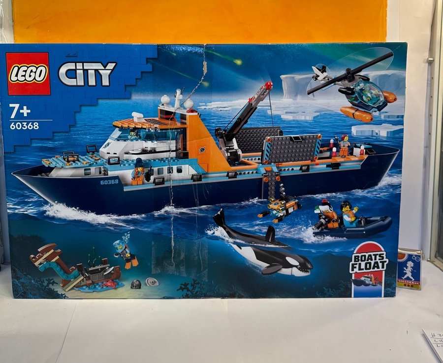 LEGO-60368 City  Polarutforskare och skepp (Antal delar 815)