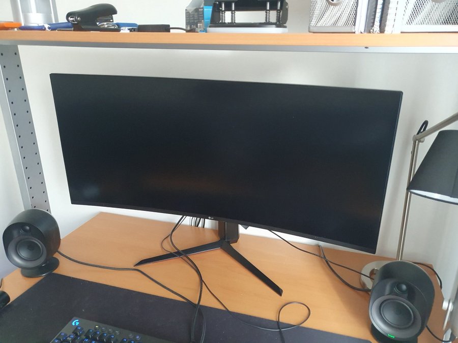 Ultrawide-skärm (LG 38GN950)