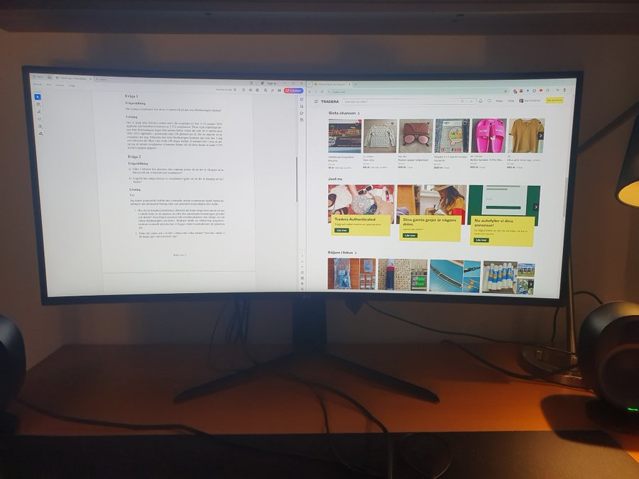 Ultrawide-skärm (LG 38GN950)