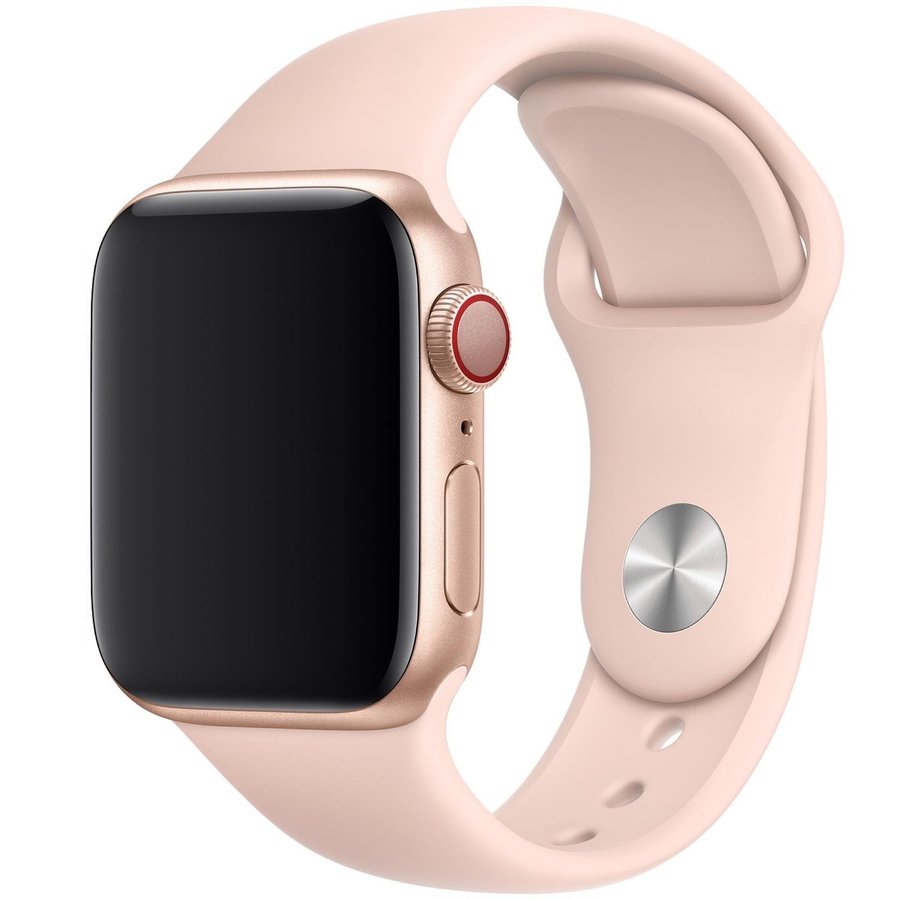 Silicone Band 38/40/41/42mm (S/M) Apple Watch Armband - PINK SAND