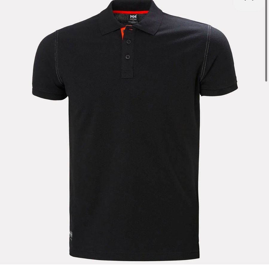 Helly Hansen svart polo, storlek 3XL