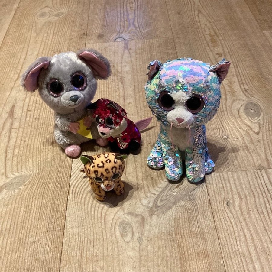 4 st Ty Beanie Boos