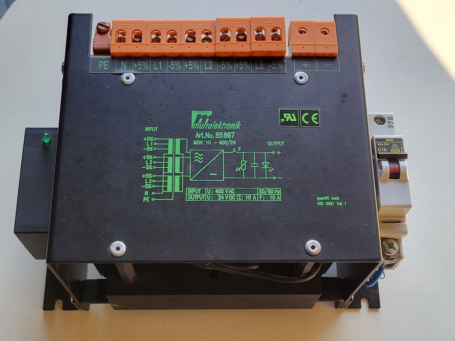 Transformator 24V 10A, MURR