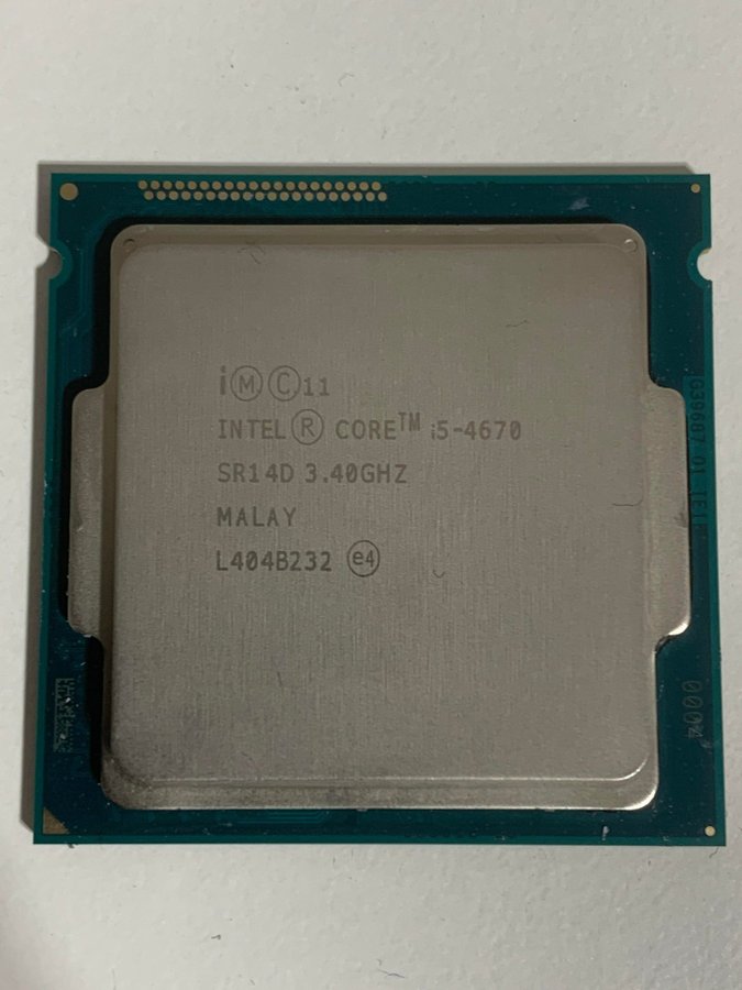 Intel® Core™ i5-4670 340 GHz - 380 GHz (LGA 1150)