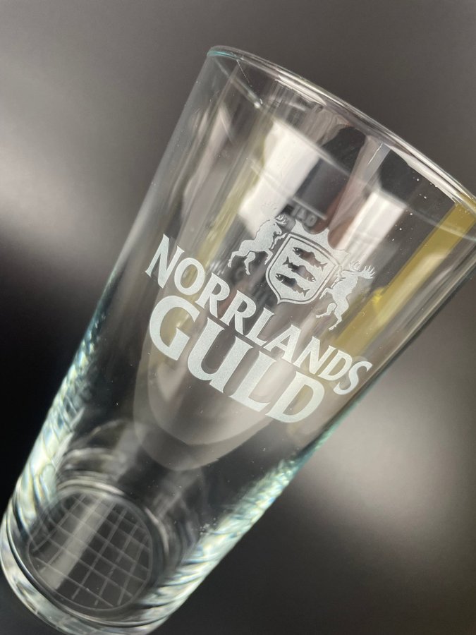 4 st Norrlands Guld ölglas 40 cl