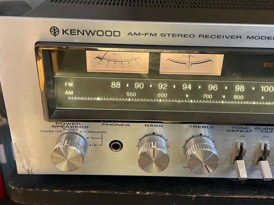 Kenwood KR-6030 Stereo Receiver 78-80