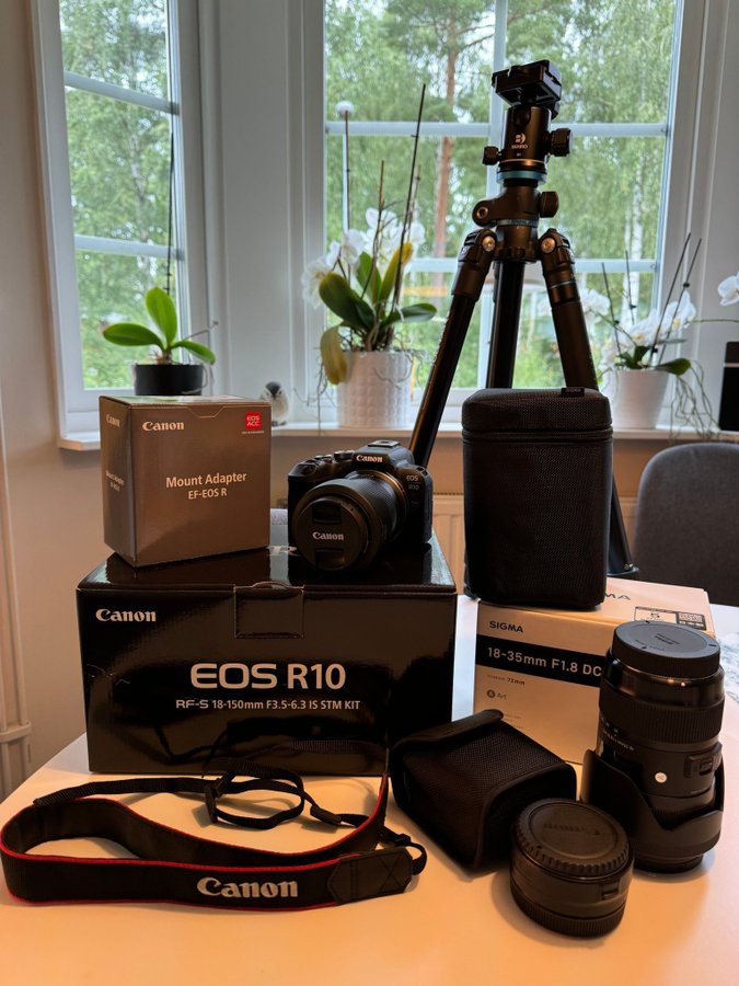 Canon EOS R10 Kamera + mycket mer