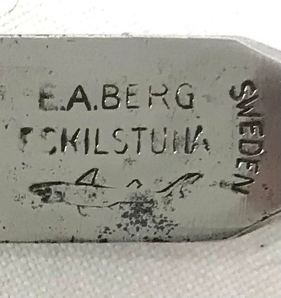 Stämjärn E A Berg. 12,5mm. Gott skick