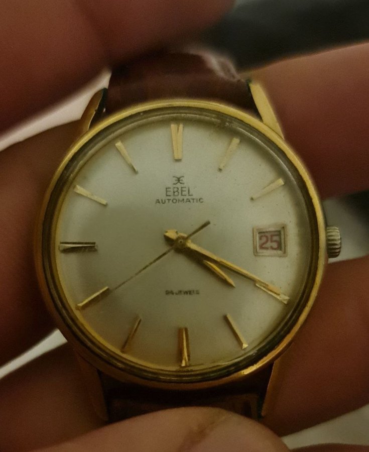 EBEL Automatic 24 Juveler Vintage Guld (Utan Armband)