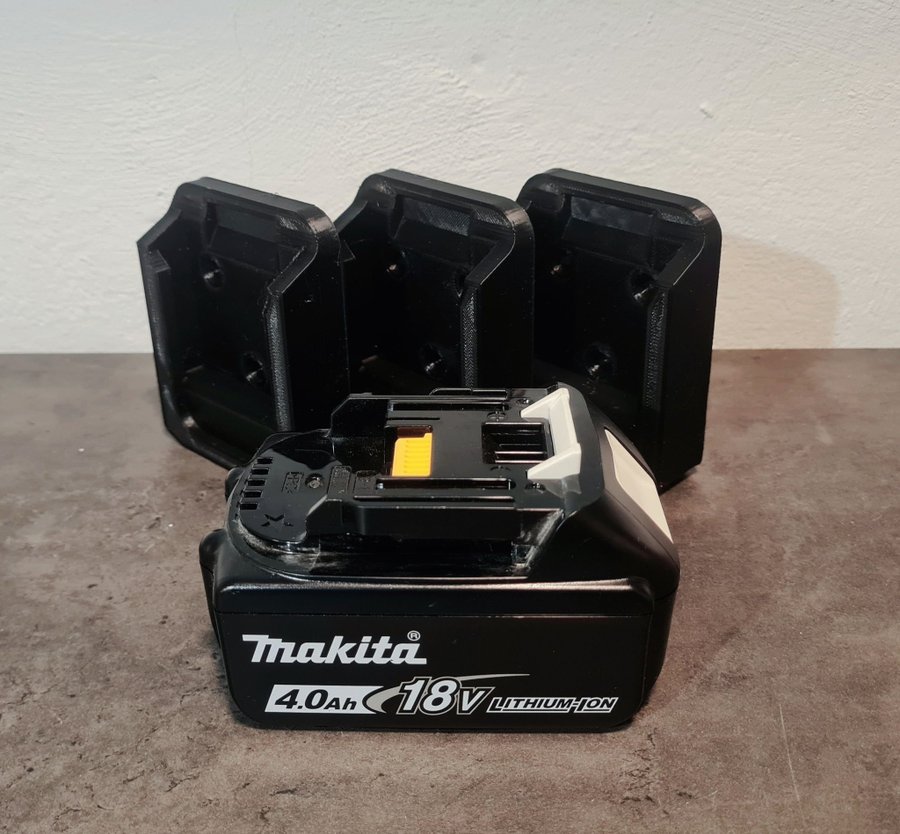 10-pack Batterihållare för Makita 18v