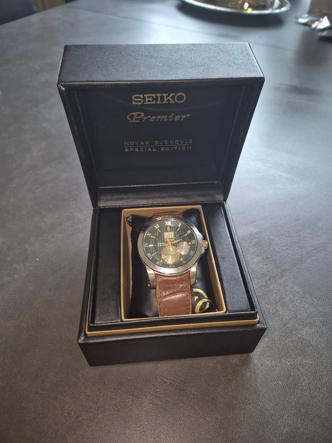 Seiko Novak Djokovic Special Edition