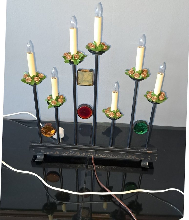 Osram fantasi 97 ljusstake adventsljusstake jul metall