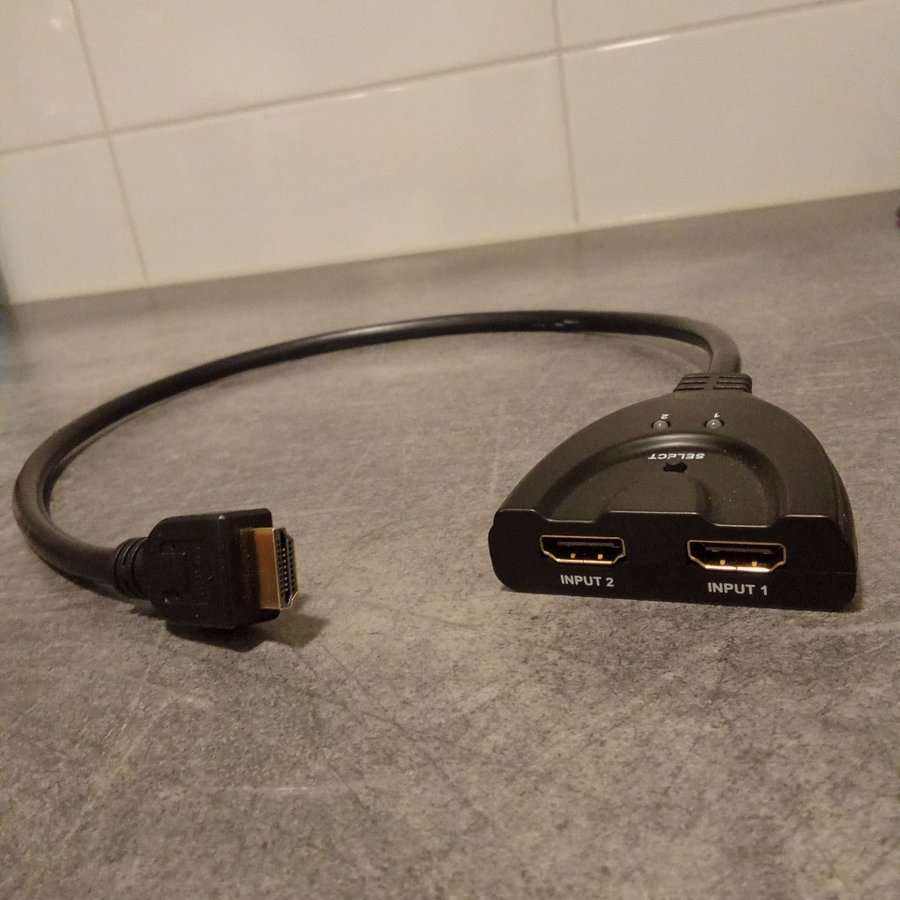 HDMI-switch 2-vägs