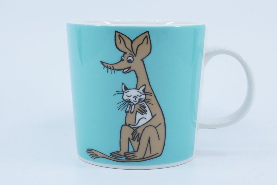 Muminmugg Sniff, turkos / Moomin Mug Sniff, turquoise [B]