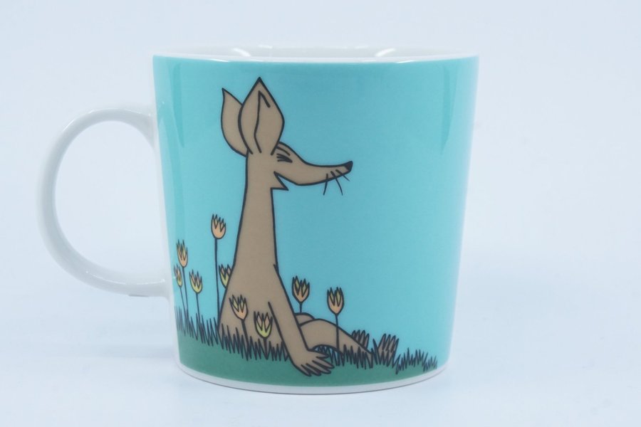 Muminmugg Sniff, turkos / Moomin Mug Sniff, turquoise [B]