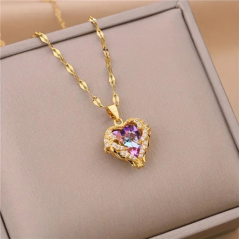 Classical LOVE Heart Shaped Necklace