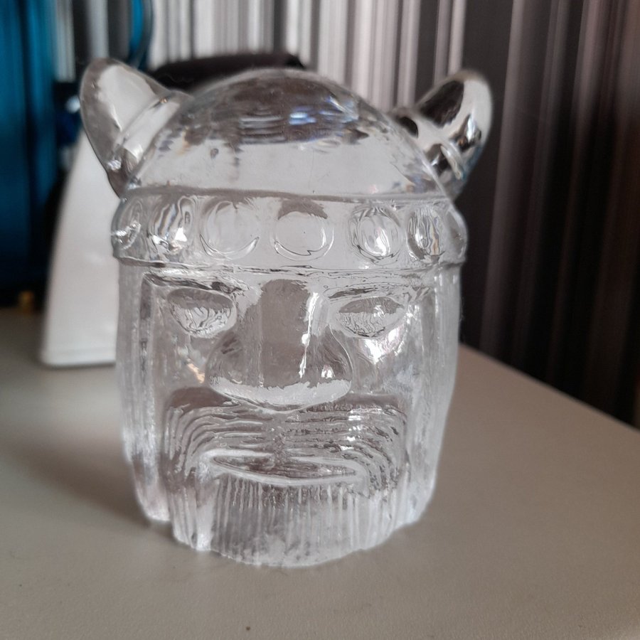 Glasfigur Viking