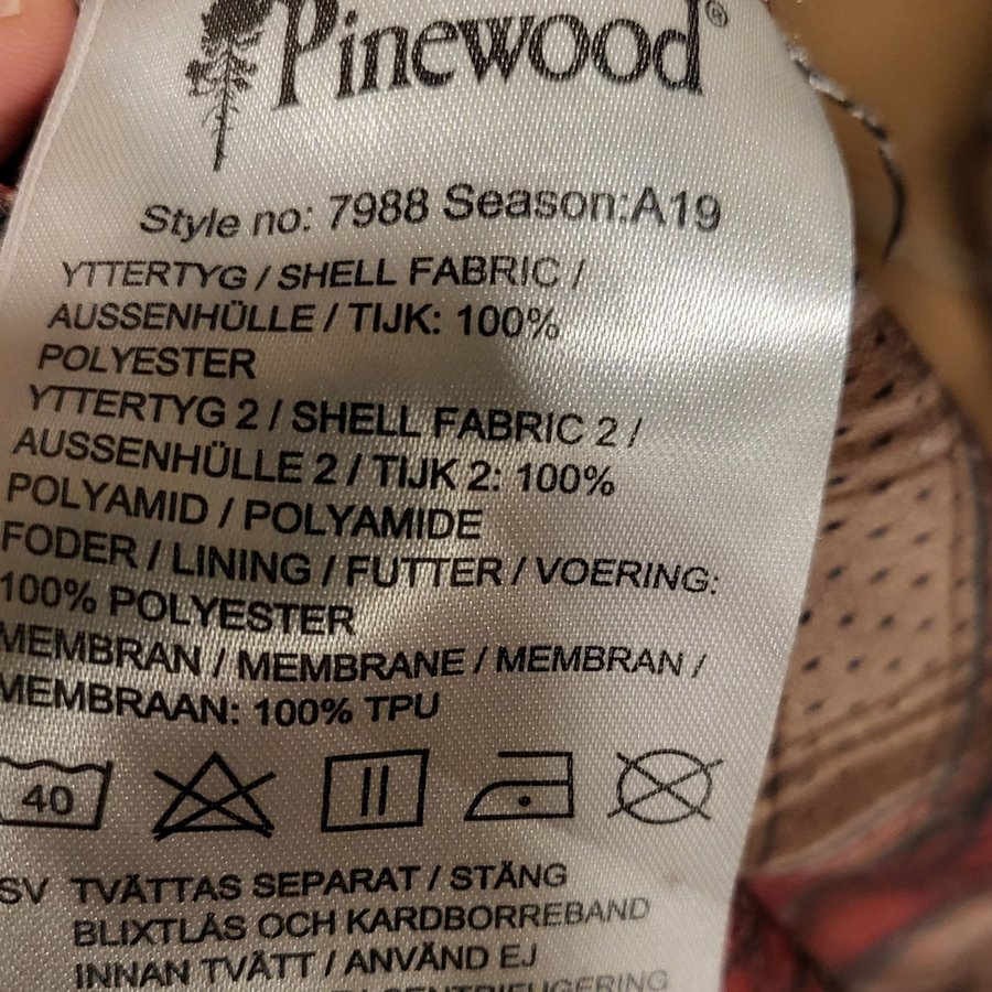 Pinewood mörkgröna byxor, storlek C66