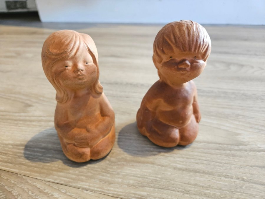 Keramikfigurer från Norrman Keramik Motala keramik figurin Terracotta