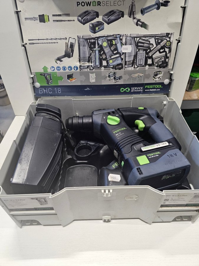 Festool BHC 18 Plus Borrhammare