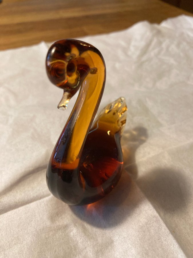 Glas Svan Figur