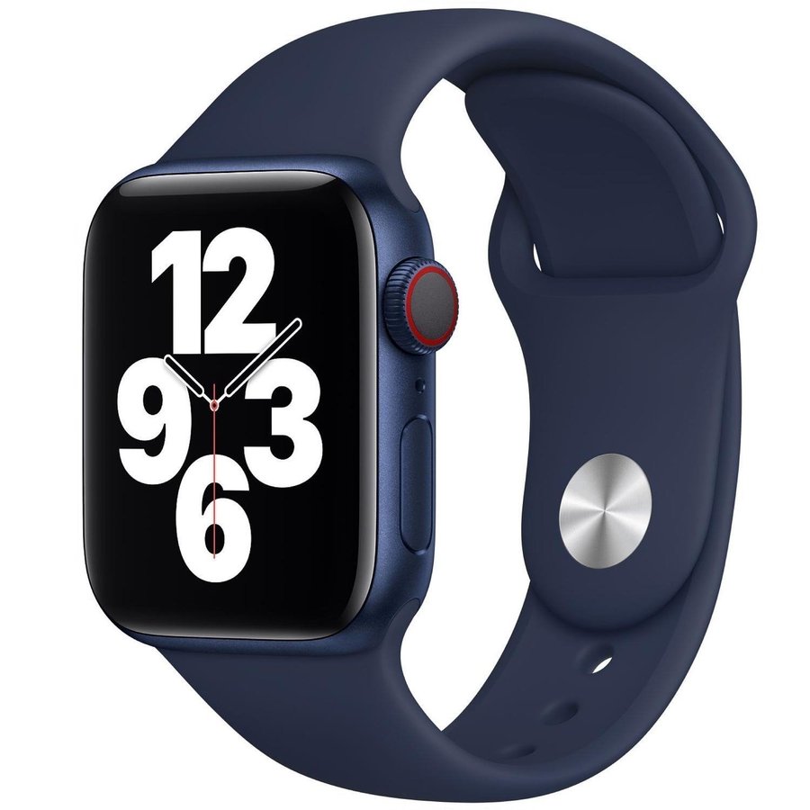 Silicone Band 44/45/46/49mm (S/M) Apple Watch Armband - DEEP NAVY