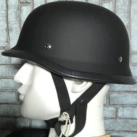 Hjälm Ny,Cykelhjälm,Moped,Stl:M,Scooterhjälm,Cruising helmet,"Tysk"M35,Paintball