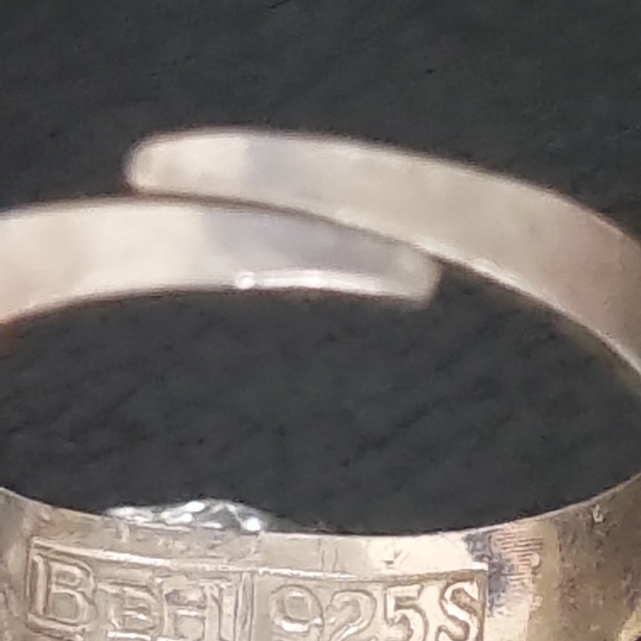 Silver Ring Hallberg stämplar BEH 925