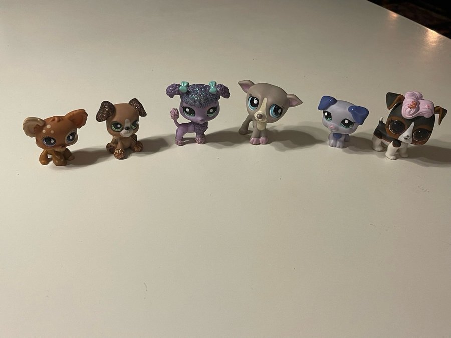 Littlest Pet Shop - 6 stycken